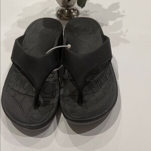 Aetrex Black Women's Sandals